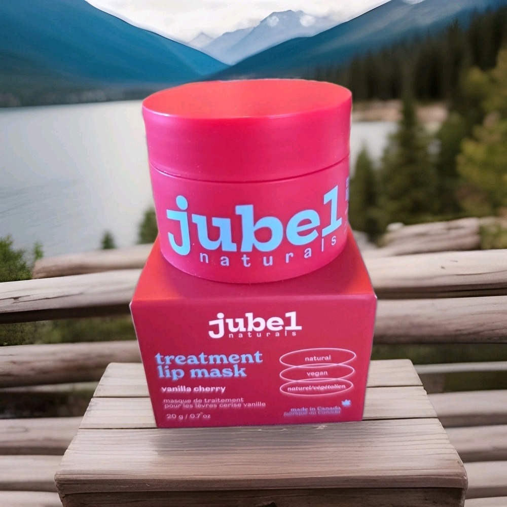 Jubel Naturals Treatment Lip Mask Vanilla Cherry 20 g / 0.7 oz Vegan All Natural